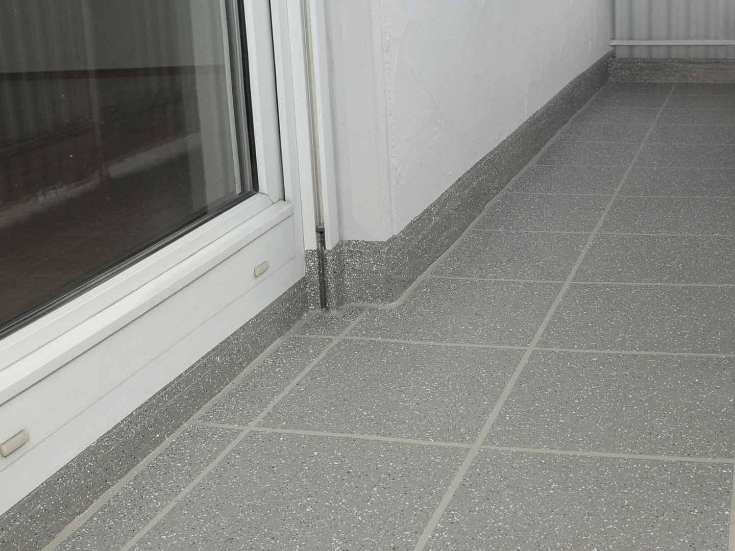 Oberfläche in Fliesenoptik