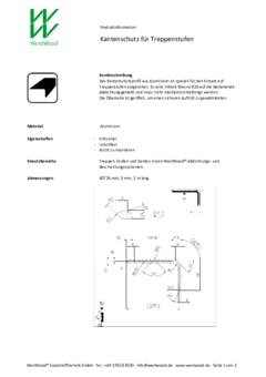 WestWood Kantenschutz für Treppenstufen